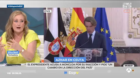 Elisa Beni recuerda la primera visita de Aznar a Ceuta Elisa Beni recuerda la primera visita de Aznar a Ceuta