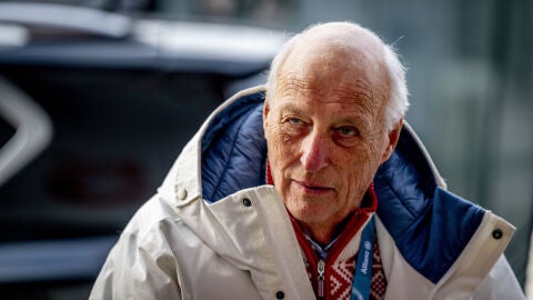 El rey Harald de Noruega