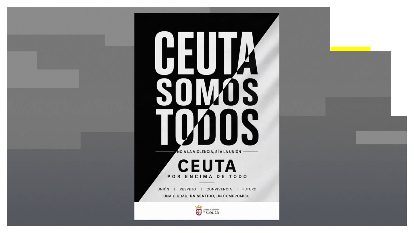 Cartel del Gobierno de Ceuta