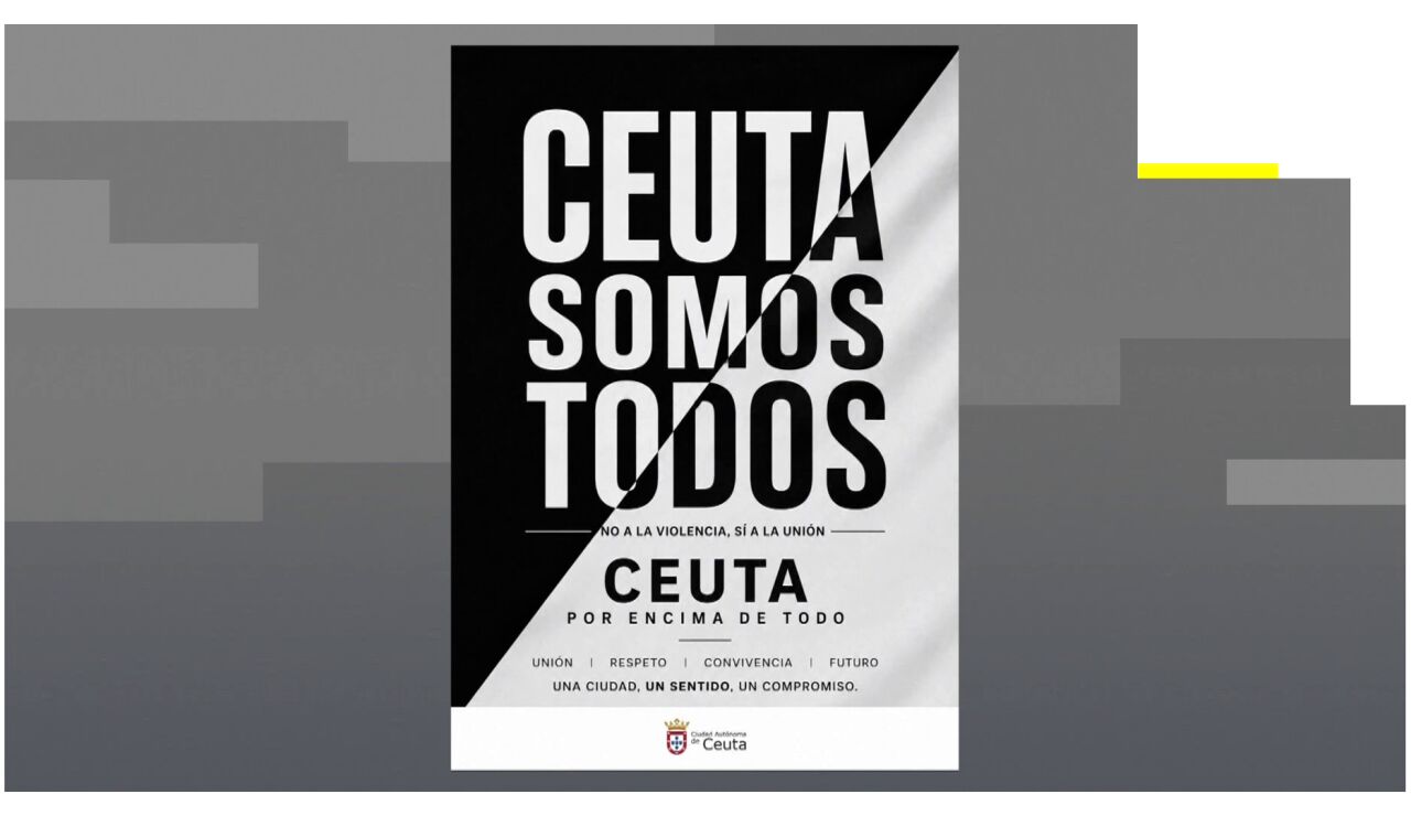 Cartel del Gobierno de Ceuta