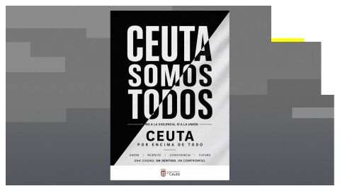 Cartel del Gobierno de Ceuta