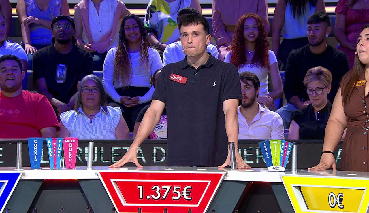 Un turno muy tenso para Javier: termina estrenando su marcador por todo lo alto&hellip; &iexcl;con un panel de 1.375 euros!