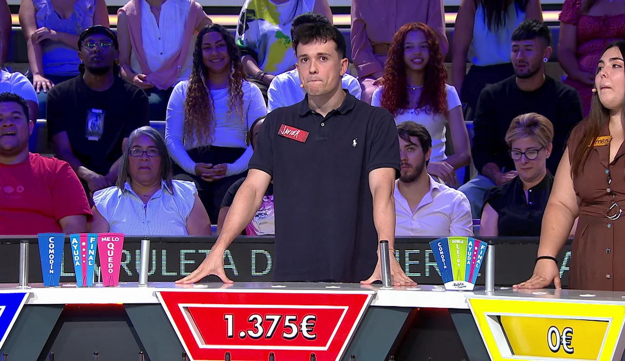 Un turno muy tenso para Javier: termina estrenando su marcador por todo lo alto… ¡con un panel de 1.375 euros!