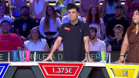 Un turno muy tenso para Javier: termina estrenando su marcador por todo lo alto&hellip; &iexcl;con un panel de 1.375 euros!