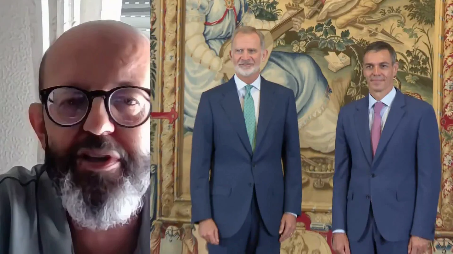 Fernando Cocho, Sánchez y el Rey Fernando Cocho, Sánchez y el Rey