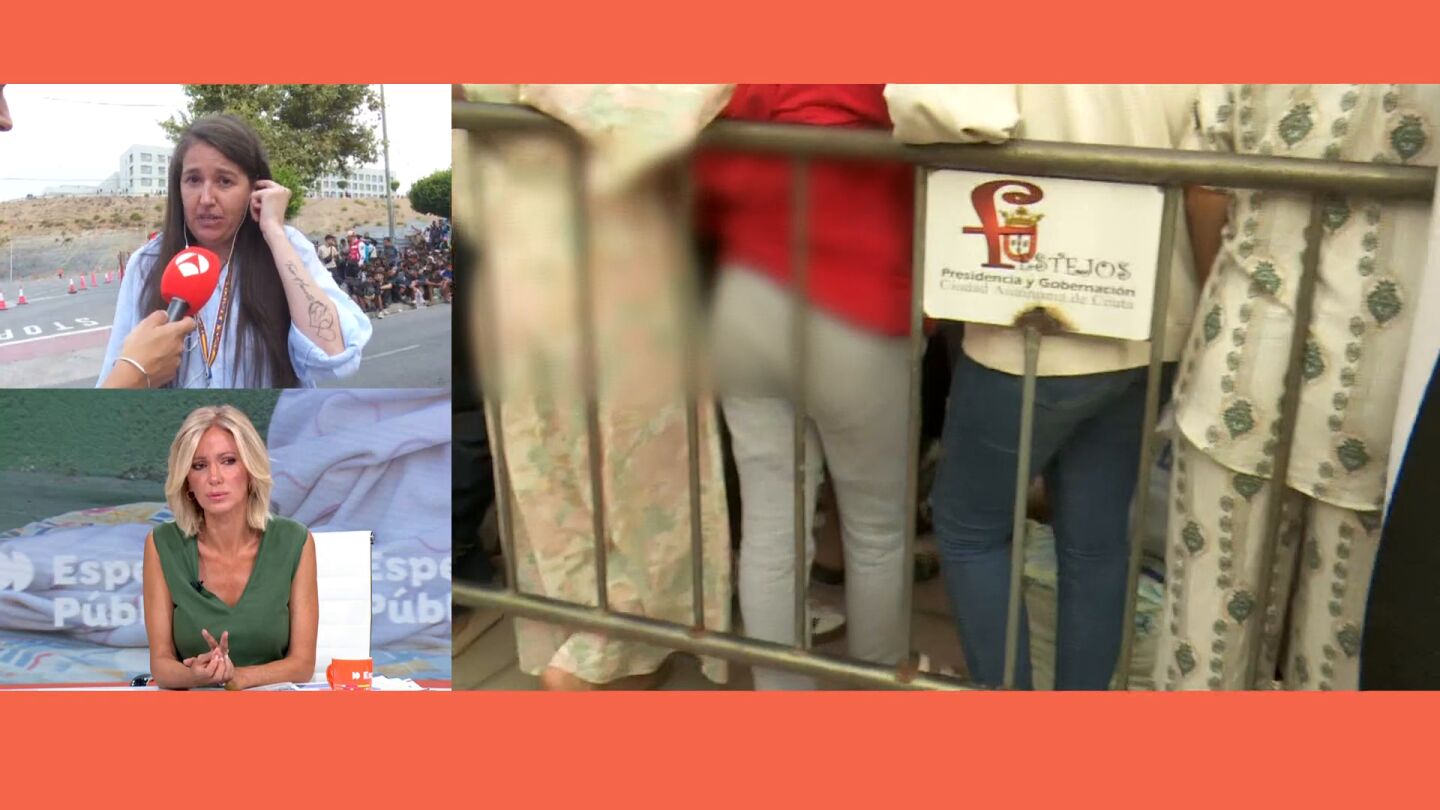 Laura Garc&iacute;a, portavoz de JUPOL, denuncia la realidad que viven las ni&ntilde;as en Ceuta