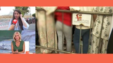 Laura Garc&iacute;a, portavoz de JUPOL, denuncia la realidad que viven las ni&ntilde;as en Ceuta