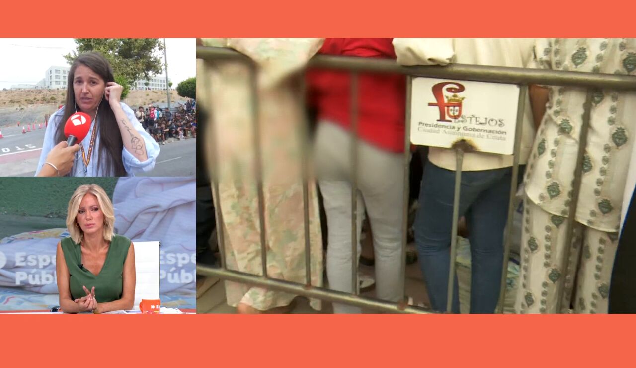 Laura Garc&iacute;a, portavoz de JUPOL, denuncia la realidad que viven las ni&ntilde;as en Ceuta