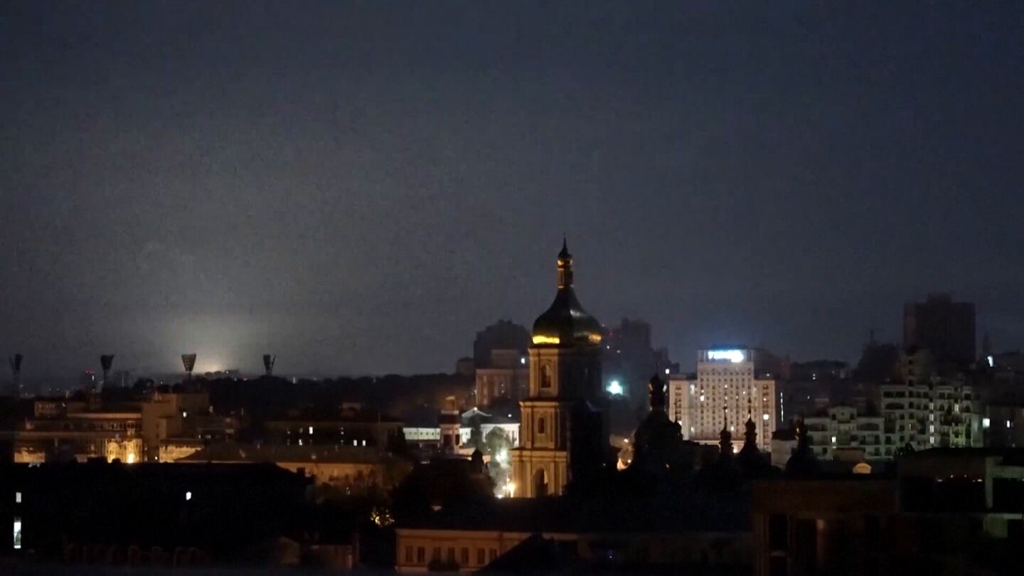 Bombardeo sobre Kiev