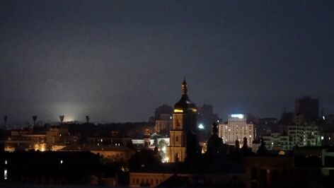 Bombardeo sobre Kiev