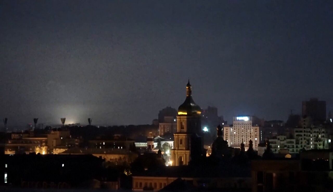 Bombardeo sobre Kiev