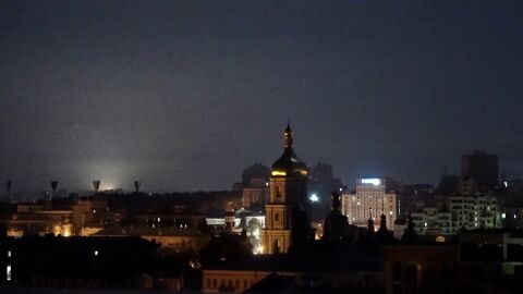 Bombardeo sobre Kiev