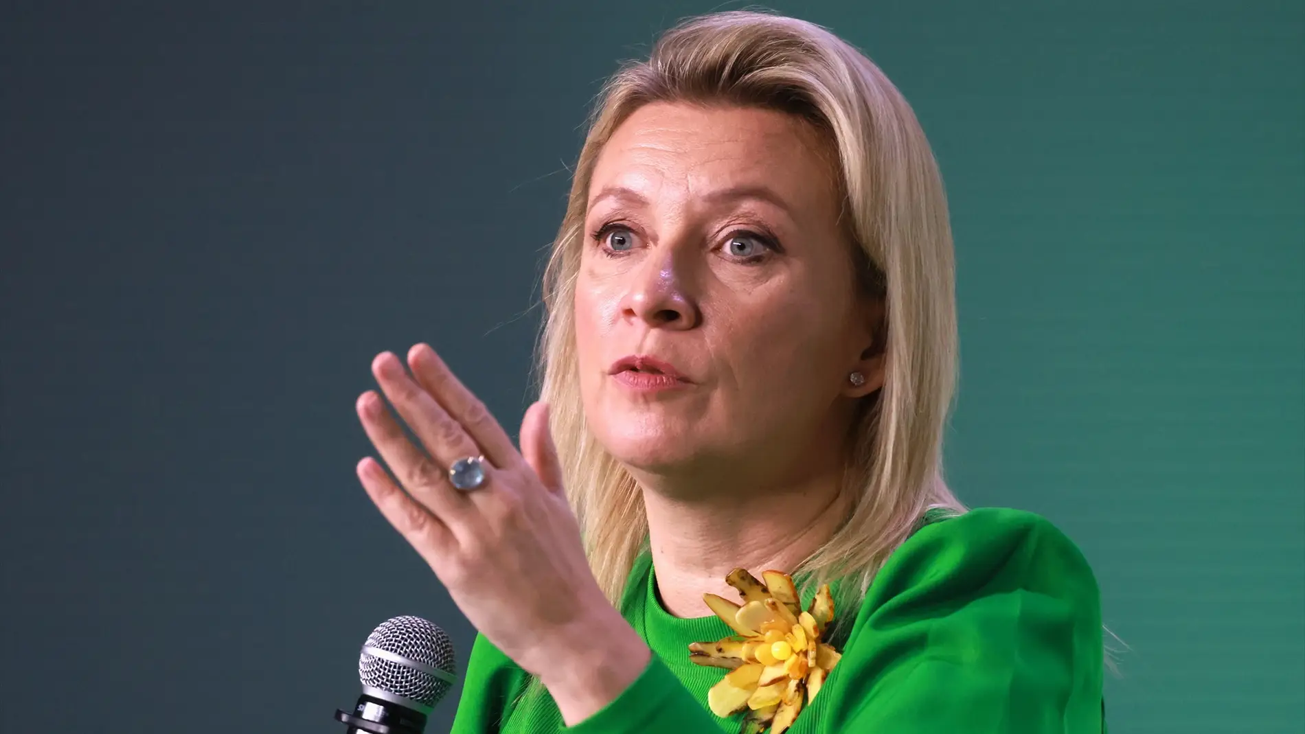 La portavoz del Ministerio de Exteriores de Rusia, Maria Zajarova. La portavoz del Ministerio de Exteriores de Rusia, Maria Zajarova.