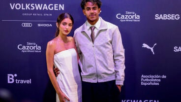 Lamine Yamal en los premios AFE
