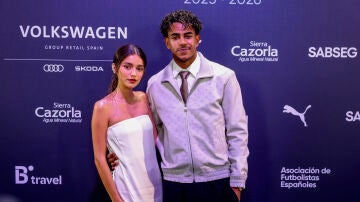 Lamine Yamal en los premios AFE