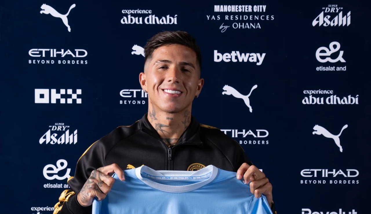 Enzo Fernández, el 'bombazo' del Manchester City
