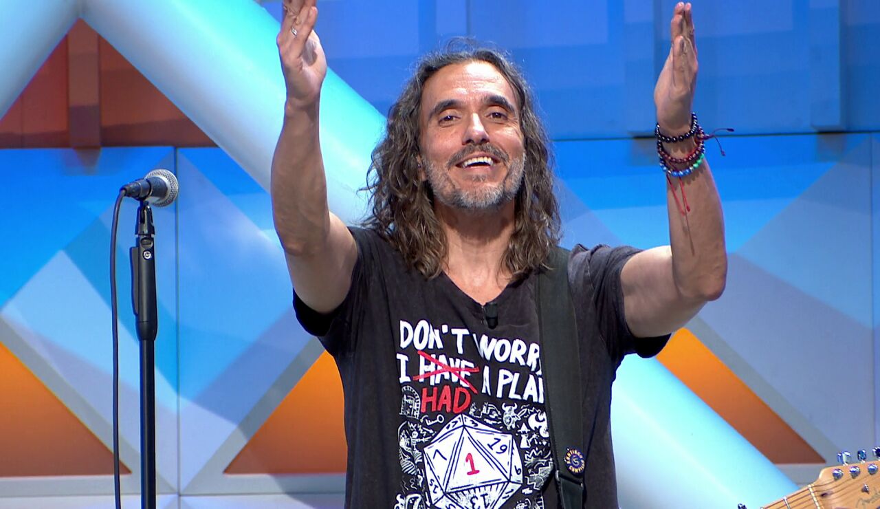 Joaqu&iacute;n Padilla en La ruleta de la suerte