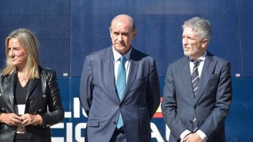Imagen del director general de la Polic&iacute;a, Francisco Pardo y el ministro del Interior, Fernando Grande-Marlaska