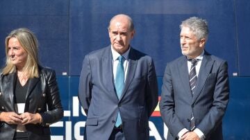 Imagen del director general de la Polic&iacute;a, Francisco Pardo y el ministro del Interior, Fernando Grande-Marlaska