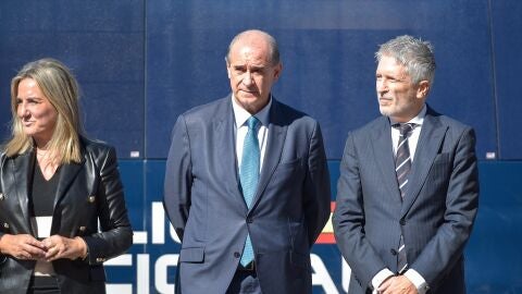 Imagen del director general de la Polic&iacute;a, Francisco Pardo y el ministro del Interior, Fernando Grande-Marlaska