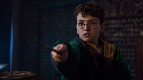 Dominic McLaughlin en la serie de Harry Potter y la piedra filosofal de HBO