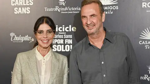 Maribel Verdú y Pedro Larrañaga, en 2023 Maribel Verdú y Pedro Larrañaga, en 2023