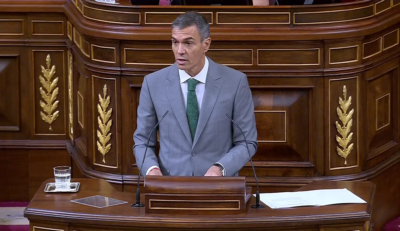 Pedro Sánchez en el Congreso