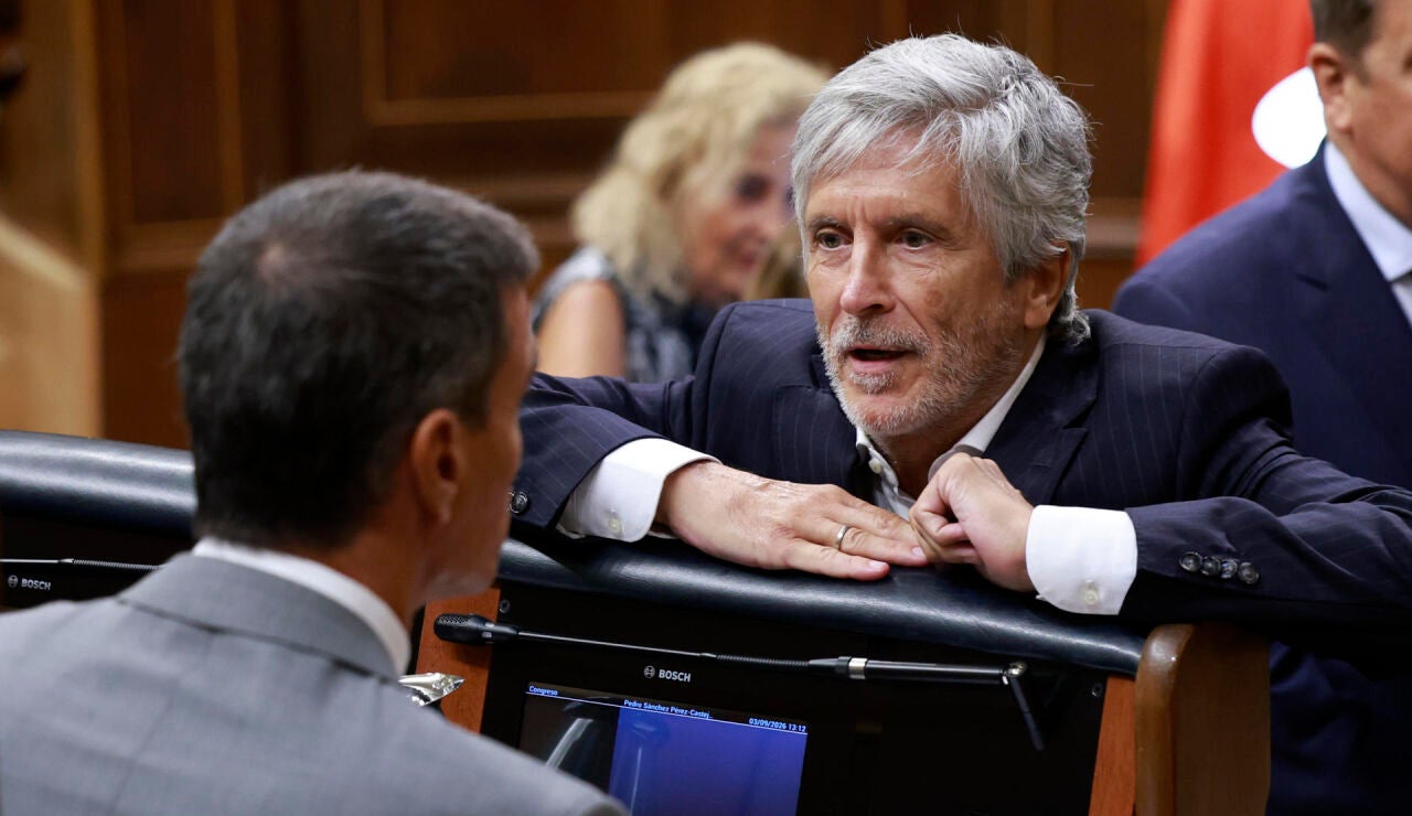 Imagen del ministro del Interior, Fernando Grande-Marlaska