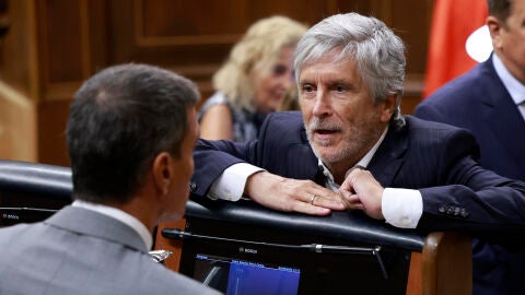 Imagen del ministro del Interior, Fernando Grande-Marlaska