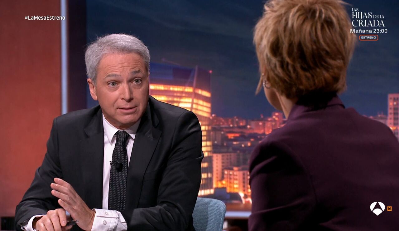 Vicente Vall&eacute;s en La Mesa de Cristina Pardo