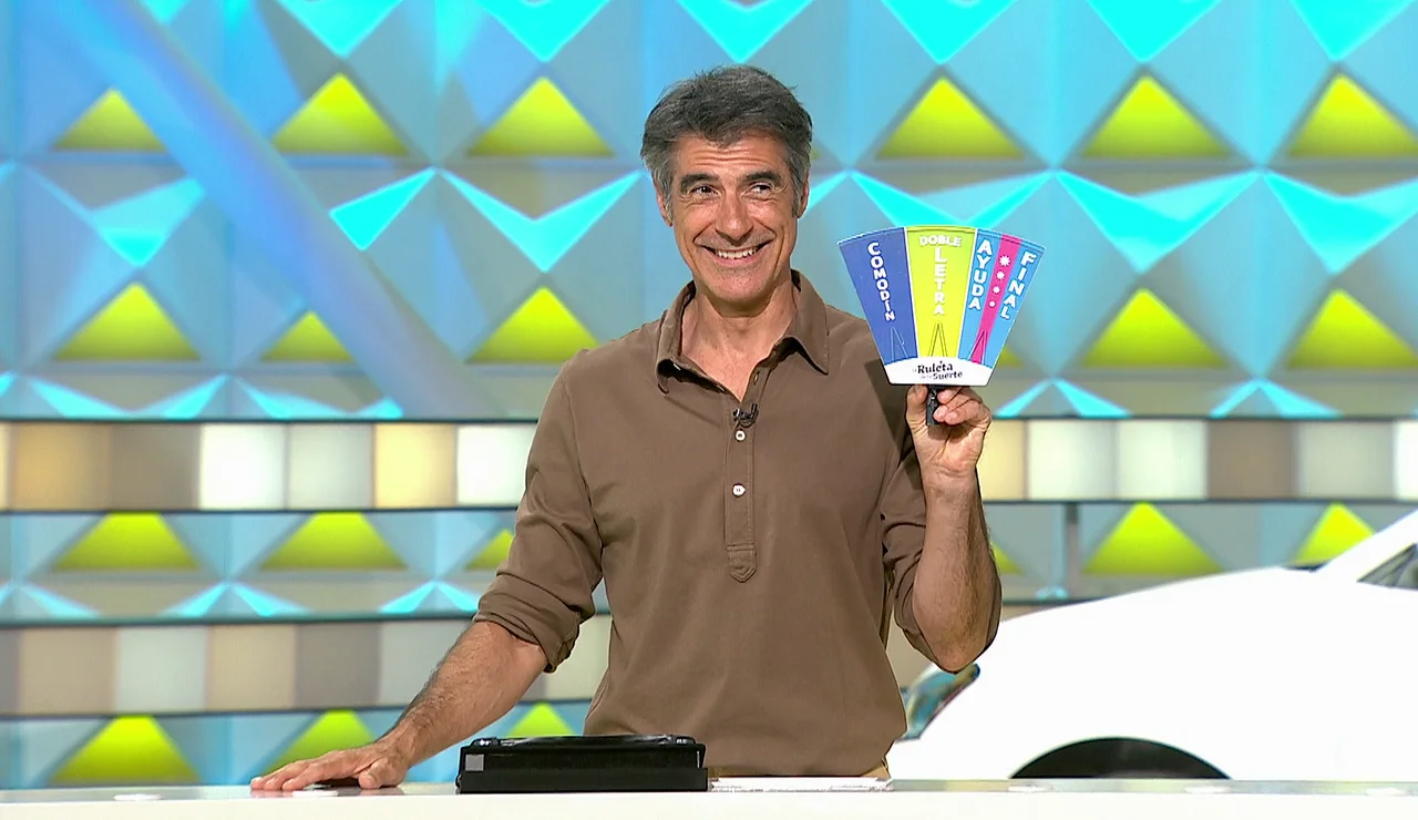 Jorge Fernández en La ruleta de la suerte