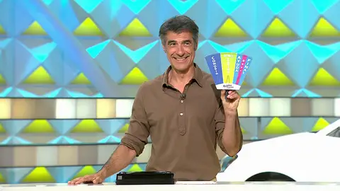 Jorge Fernández en La ruleta de la suerte Jorge Fernández en La ruleta de la suerte