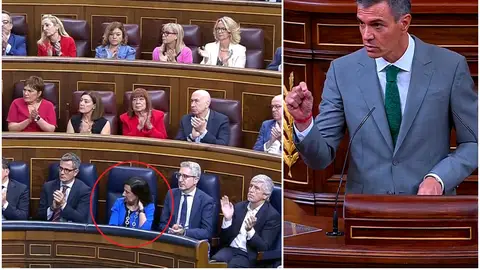 Reacción de Margarita Robles Reacción de Margarita Robles