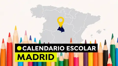 Calendario escolar Madrid 2026 - 2027: cuándo vuelven las clases, días festivos y puentes Calendario escolar Madrid 2026 - 2027: