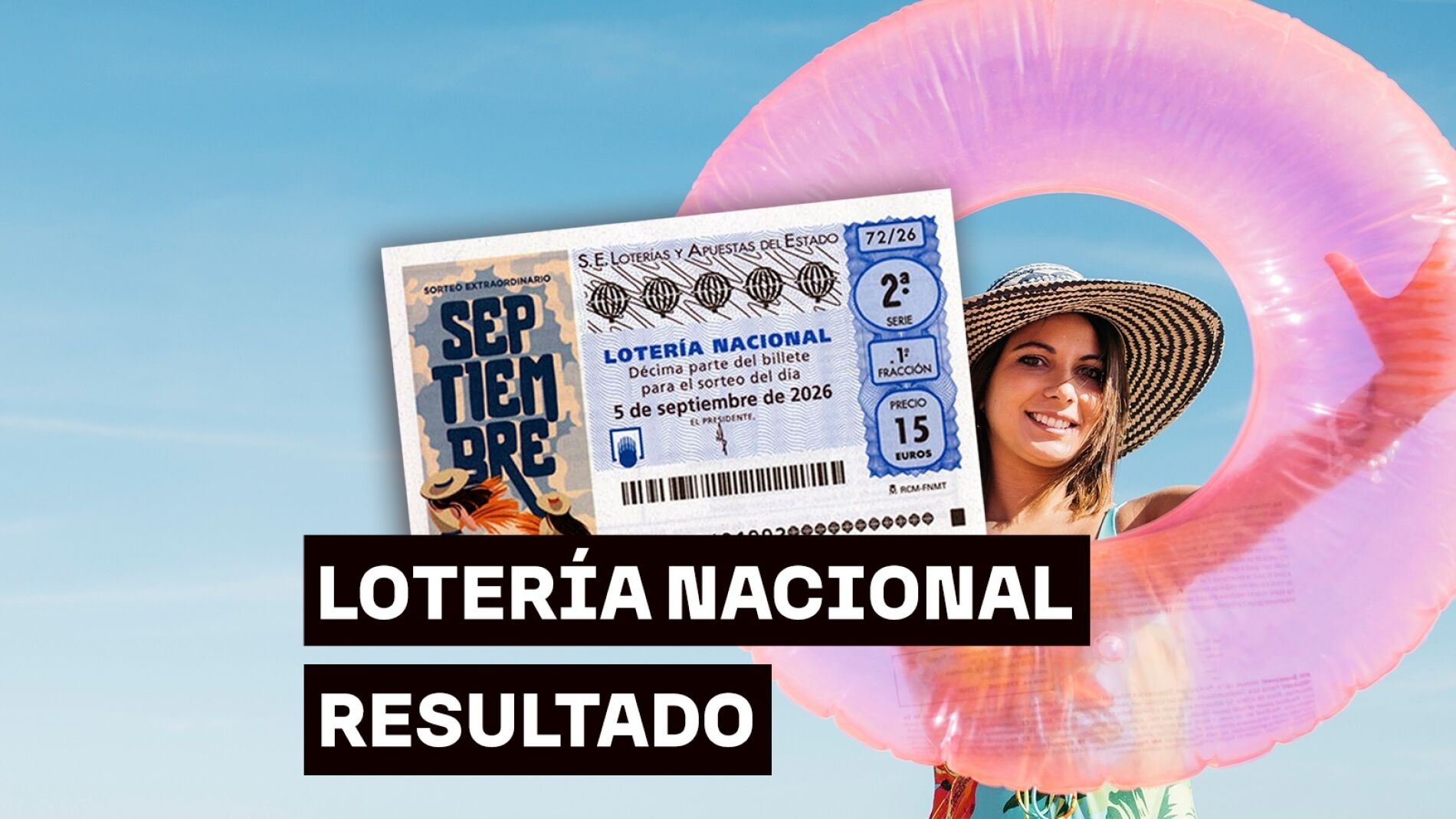 Resultados del Sorteo Extraordinario de Septiembre de la Loter&iacute;a Nacional