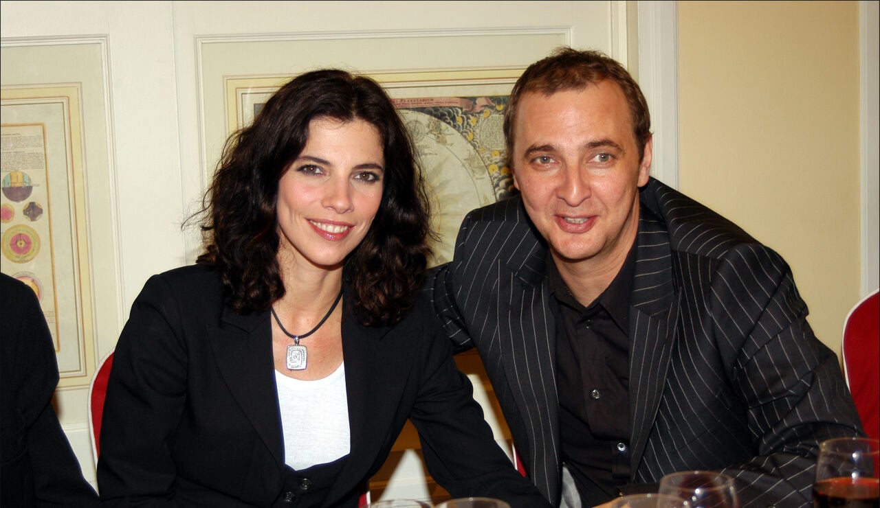 Maribel Verd&uacute; y Pedro Larra&ntilde;aga, en 2005