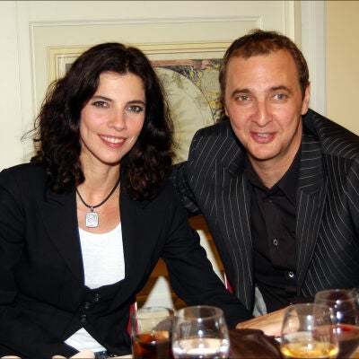 Maribel Verd&uacute; y Pedro Larra&ntilde;aga, en 2005