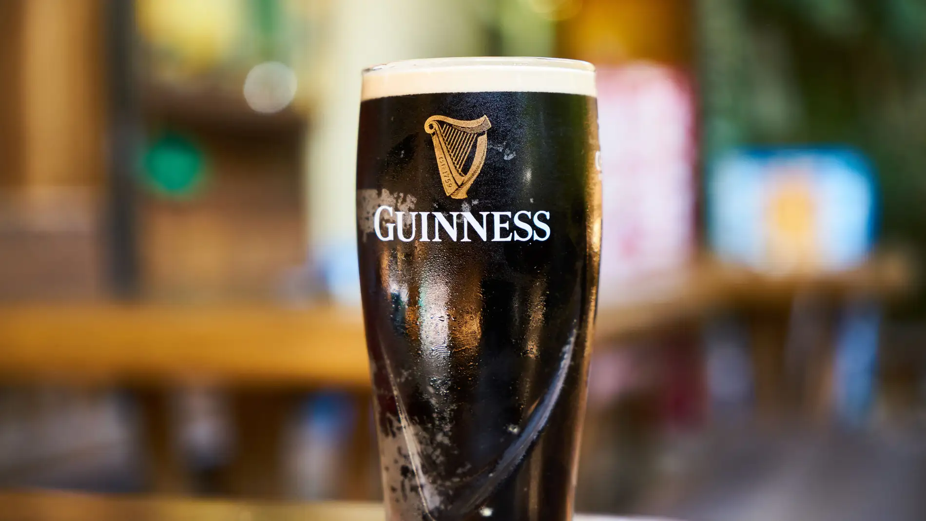 Imagen de archivo de un pinta de Guinness Imagen de archivo de un pinta de Guinness