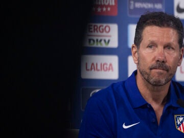 Diego Pablo Simeone en rueda de prensa