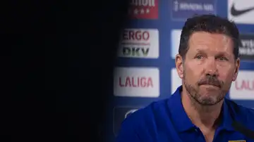 Diego Pablo Simeone en rueda de prensa Diego Pablo Simeone en rueda de prensa