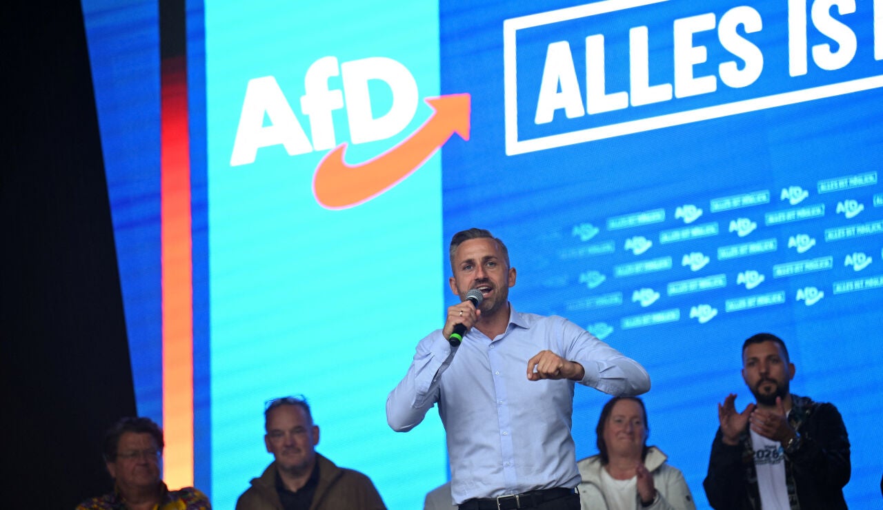 El candidato ultraderechista