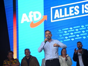 El candidato ultraderechista