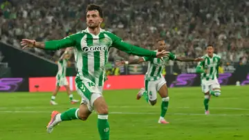 El delantero irlandés del Betis, Troy Parrott. El delantero irlandés del Betis, Troy Parrott.