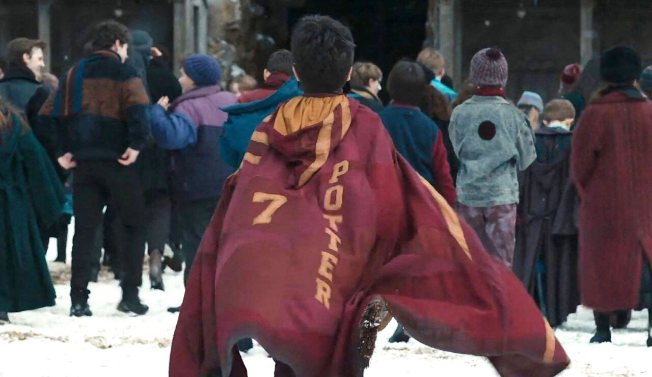 Escena de Harry Potter y la Piedra Filosofal
