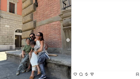 Rocío Osorno y su familia