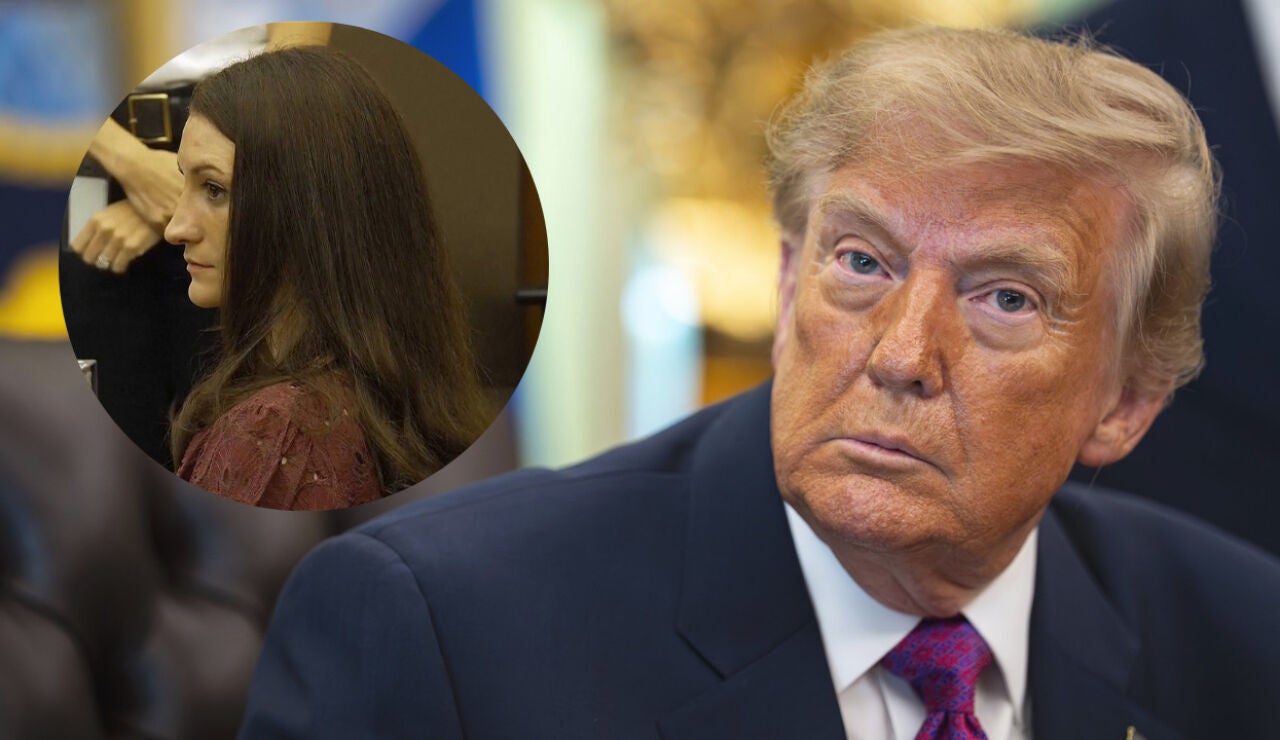 Trump reacciona al juicio de Donald Trump reacciona al juicio de Lindsay Clancy