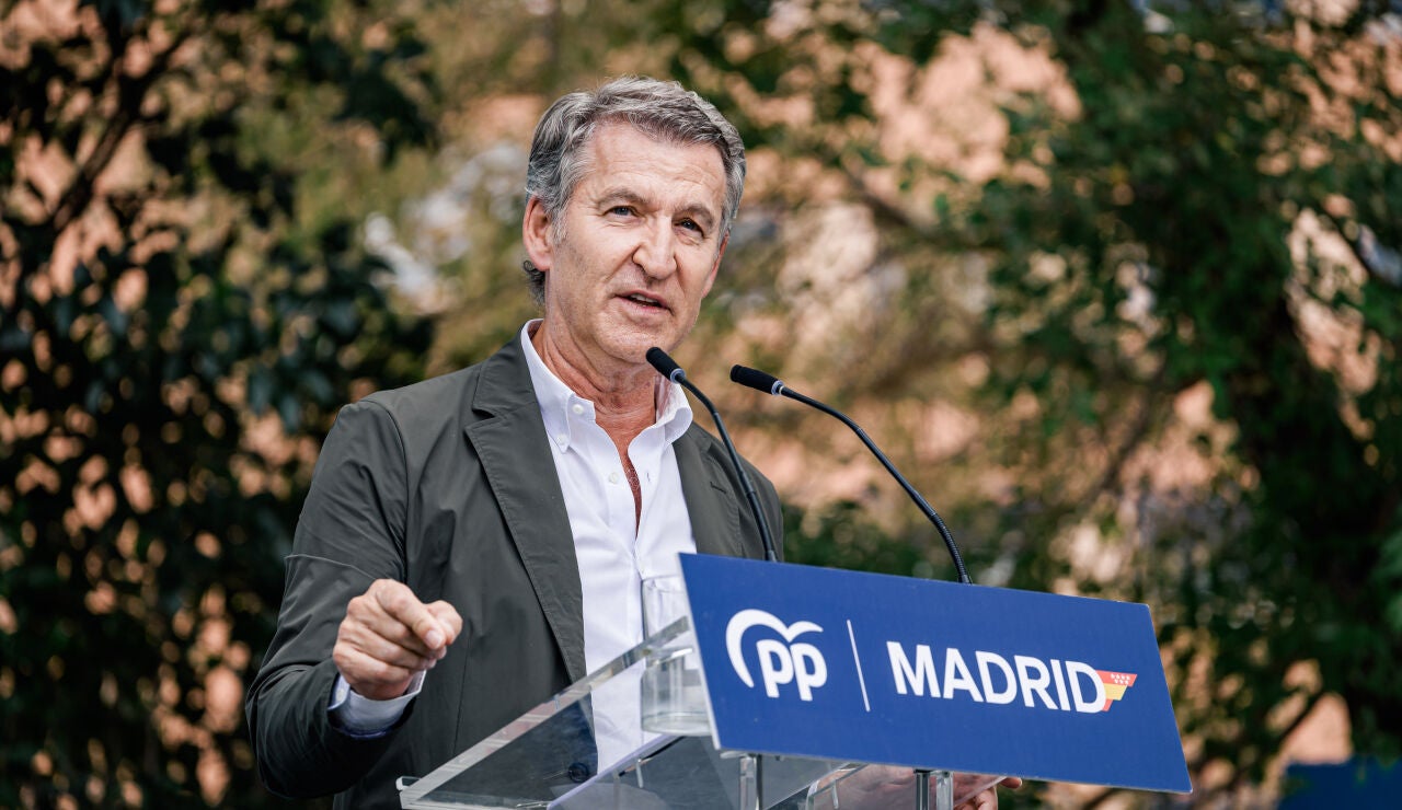 El presidente del PP, Alberto N&uacute;&ntilde;ez Feij&oacute;o, durante la inauguraci&oacute;n de las Jornadas Parlamentarias del Grupo Popular de la Asamblea de Madrid