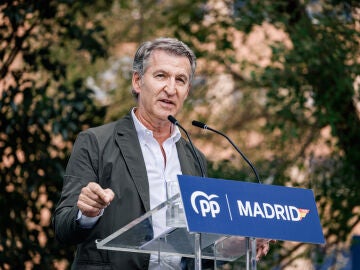El presidente del PP, Alberto N&uacute;&ntilde;ez Feij&oacute;o, durante la inauguraci&oacute;n de las Jornadas Parlamentarias del Grupo Popular de la Asamblea de Madrid