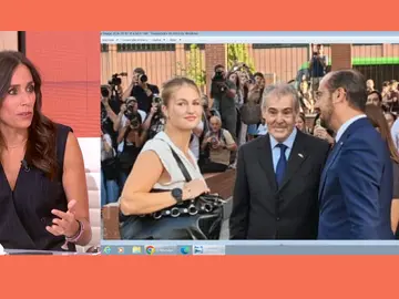La princesa Leonor llega a la Universidad Carlos III La princesa Leonor llega a la Universidad Carlos III