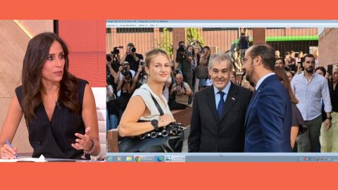 La princesa Leonor llega a la Universidad Carlos III